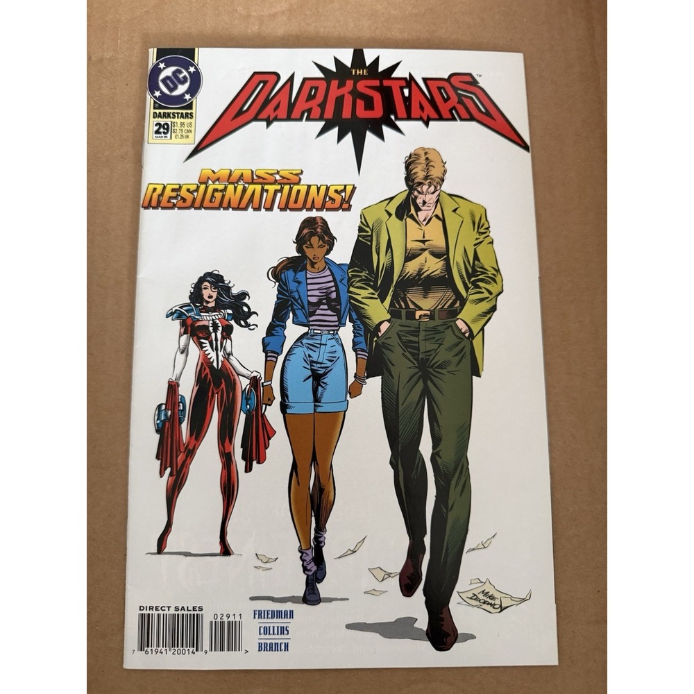 The Darkstars #29 -Mass Resignations DC Comics